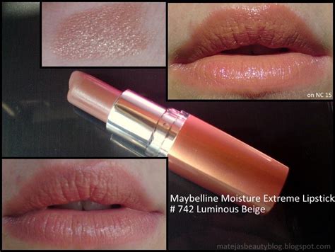 maybelline luminous beige lipstick